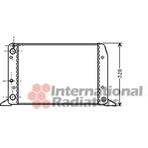 International Radiators Radiateur refroidissement moteur VAN WEZEL 03002028 - Réf. 03002028 pas cher