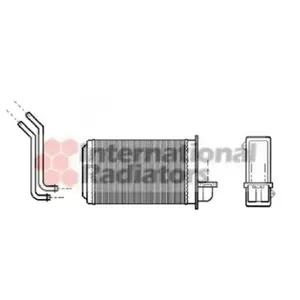 Comparateur de prix : Radiateur de chauffage VAN WEZEL 40006088 - Réf. 40006088