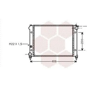 International Radiators Radiateur refroidissement moteur VAN WEZEL 49002004 - Réf. 49002004
