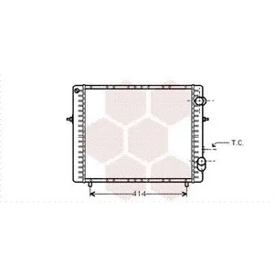 International Radiators Radiateur, refroidissement du moteur PRIX CANON, par ex. pour Renault