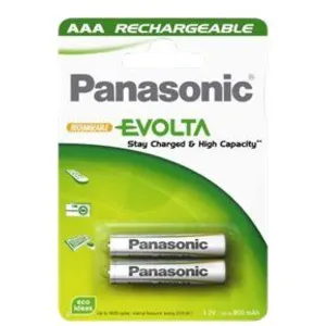 Panasonic Panasonic - Batterie 2 x AAA - (rechargeables) - 800 mAh