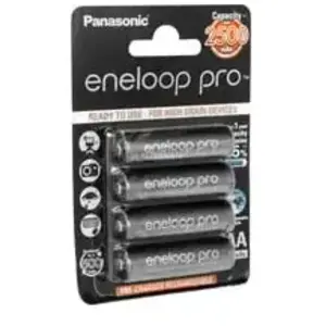 Sanyo Panasonic Eneloop Pro 4 Piles Rechargeables AA HR6 2450mAh pas cher
