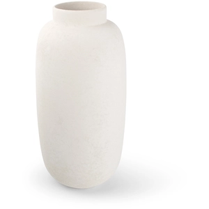 Salt&Pepper Vase 23,5xH49,5cm blanc pas cher