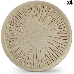 Salt&pepper Assiette plate 26cm  - Lot de 4 pas cher