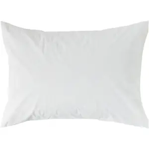 CAMIF Protège oreiller coton biologique Irène 50 x 70 cm Coton bouclette pas cher