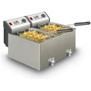 Comparateur de prix : FRITEL Friteuse Fritel Profi 4920 2x8 L 2x3300 Watt