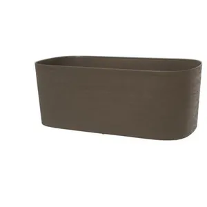 Comparateur de prix : Jardinière avec Réserve d'Eau Garden ID Respect Taupe