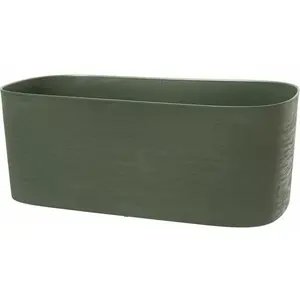 Comparateur de prix : Jardinière auto-arrosante Garden ID Vert clair 80 x 38 cm