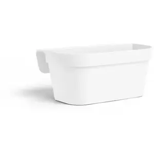 Comparateur de prix : Jardinière Garden ID Star Blanc 50 cm