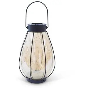 Comparateur de prix : Lanterne solaire - GARDEN ID Java - Ø14 H23 cm - Éclairage 6-8h - Pile...