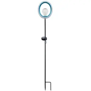 Lanterne solaire - GARDEN ID Lagune - Ø16 h80 cm - Autonomie 6-8h - Bo...Vendu parcarrefour
