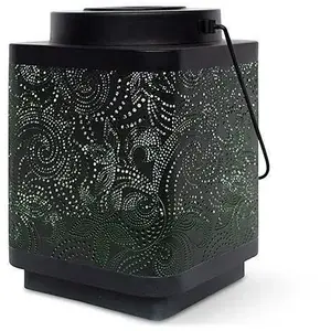 Lanterne solaire - GARDEN ID Attract - Vert 11 x 11 h15 cm - 6 à 8h au...Vendu parcarrefour