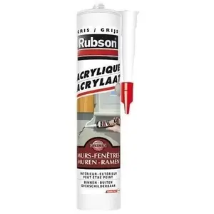 Comparateur de prix : RUBSON Mastic murs et fenêtres - Cartouche 280ml - Gris