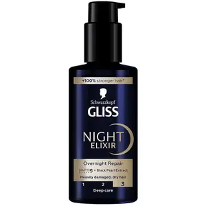Comparateur de prix : GLISS NIGHT ELIXIR serum for damaged hair 100 ml