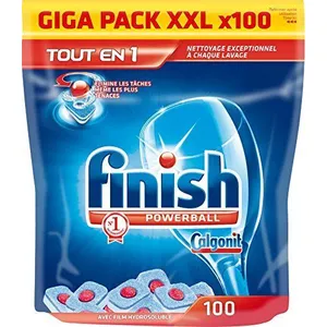 Comparateur de prix : Pastilles Powerball Tout En Un X 80 - Finish