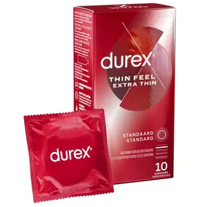 Durex Thin Feel Extra Thin Préservatifs | 10 pièces pas cher