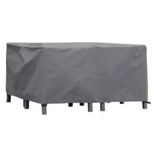 Housse de protection pour salon de jardin Perel Garden - Noir - OCLS-SVendu paramazon