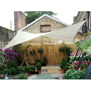 Comparateur de prix : Perel Voile d'ombrage carrée 3,6 m Couleur crème GSS4360 TU