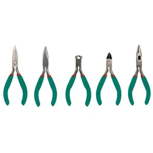 Comparateur de prix : Velleman Ensemble de 5 pinces de précision, pour une utilisation professionnelle et hobby