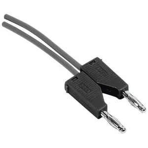 Exertis Connect - Cordon fiche banane noir, 1 m (ECF-817050) pas cher