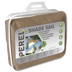 Comparateur de prix : Perel Voile d'ombrage triangulaire 5 m Couleur taupe GSS3500TA