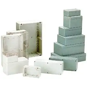 Velleman Coffret Etanche en ABS - Gris Fonce 222 x 146 x 55mm pas cher
