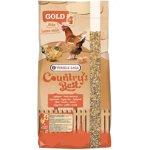20kg Versele-Laga Country's Best GOLD 4 MINI Mix pour poules pondeuses naines pas cher