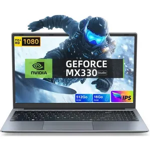 VANWIN PC Portable NVIDIA GeForce MX330 Graphique, 16 Go DDR4 512 Go SSD Inte... pas cher