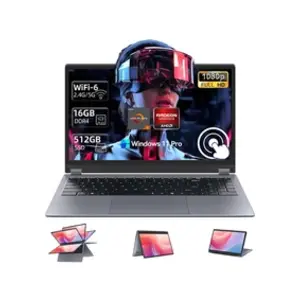 VANWIN PC Portable,AMD Ryzen 9 6900HX Zen 3+(8C-16T, jusqu'à 4,9 GHz) ... pas cher