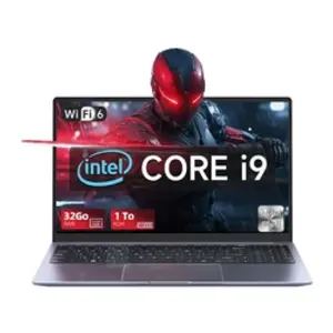 Comparateur de prix : Vanwin PC Portable,Intel Core i9-8950HK(6C-12T, jusqu'à 4,8 GHz),RAM 3...