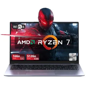 Vanwin PC Portable Gaming AMD Ryzen 7 6800H (Jusqu'à 4,7 Hz) DDR5 16Go...