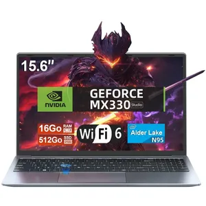 MICREAR PC Portable-NVIDIA GeForce MX330 -Intel Alder Lake N95(4C/4T,j... pas cher