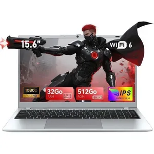 MICREAR PC Portable 16.1 FHD Intel Celeron N5095 (2.9GHz) 24Go RAM 512... pas cher
