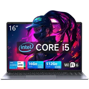 MICREAR PC Portable 16 FHD- Intel Core i5-8210Y -16Go RAM 512Go SSD-RJ...Vendu parcdiscount