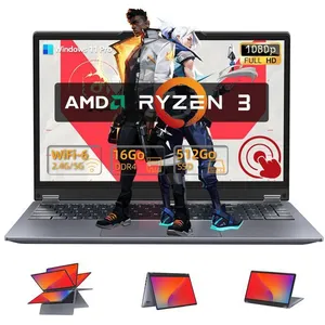 MICREAR PC Portable 15.6 FullView- AMD Ryzen 3 3200U -16Go RAM 512Go S...Vendu parcdiscount