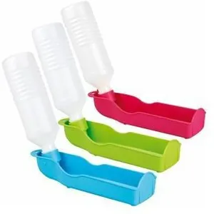 FLAMINGO Distributeur Chien - Gourde Gulliver Hawaï 750 ml x1 - 8 x 7,5 x 30 cm - coloris aléa pas cher