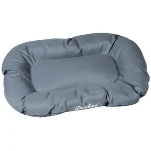 Flamingo Coussin Dreambay oval gris Désignation : Coussin Dreambay Taille : 120 x 90 x 16 cm morin import 512092 pas cher