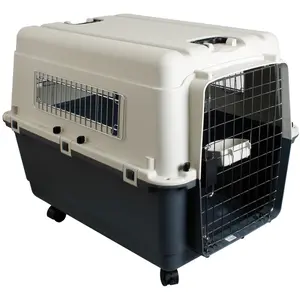 FLAMINGO Cage transport pour animaux de compagnie Nomad XL 91x60x74 cm