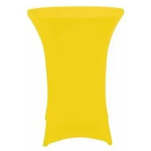 Housse pour table de bar - PEREL - FP205 - stretch - lavable pas cher