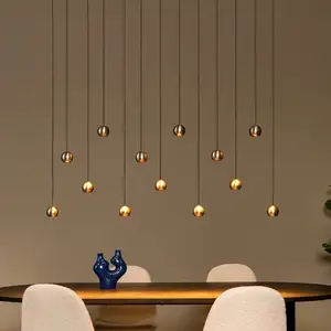 Lucide MONTANA Suspension LED, 13 sources lumineuses, 68400/75/15,