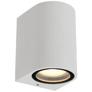 LUCIDE ZARO - Spot mural/Applique mural Intérieur/Extérieur - 1xGU10 - IP44 - BlancVendu parkaufland