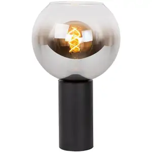 Comparateur de prix : Lucide Marius Lampe de tab.-Noir-Ø20