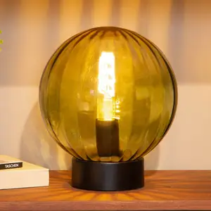 Comparateur de prix : LUCIDE MONSARAZ - Lampe de table - Ø 25 cm - 1xE27 - Vert
