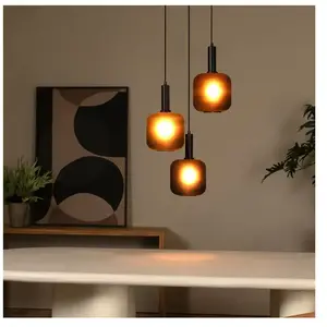 LUCIDE ELOISE - Suspension - Ø 40 cm - 3xE27 - NoirVendu parkaufland