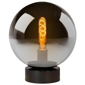 Lucide JORIT-Lampe à poser Verre H30cm pas cher