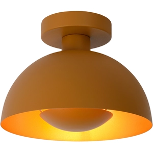Comparateur de prix : LUCIDE SIEMON - Plafonnier - Ø 25 cm - 1xE27 - Jaune Ocre