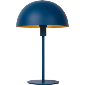 Comparateur de prix : Lucide SIEMON - Lampe de table - Ø 25 cm - 1xE14 - Bleu
