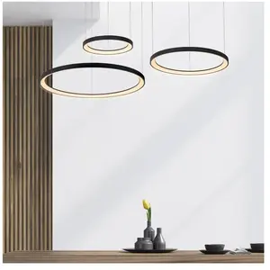 Lucide Vidal Suspension-Noir-Ø78