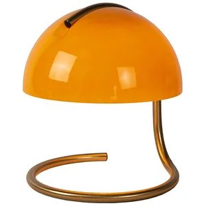 Comparateur de prix : LUCIDE CATO - Lampe de table - Ø 23,5 cm - 1xE27 - Orange