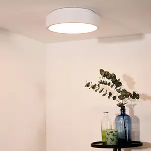 Comparateur de prix : LUCIDE TALOWE LED - Plafonnier - Ø 30 cm - LED Dim. - 1x20W 3000K - Blanc